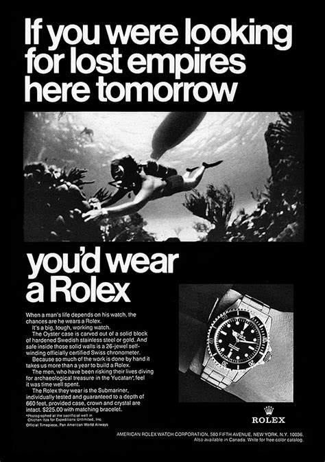 rolex submariner ad|Rolex Submariner inside.